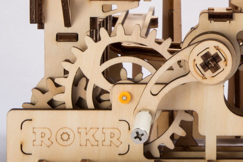 Robotime 3D Wooden Puzzle Toy - Marble Run - Parkour - Woodylands Crafts
