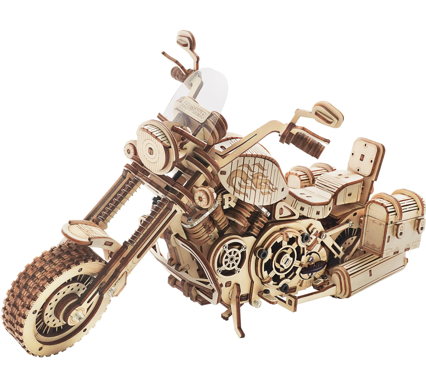 Robotime 3D Wooden Puzzle Toy Cruiser Motorcycle