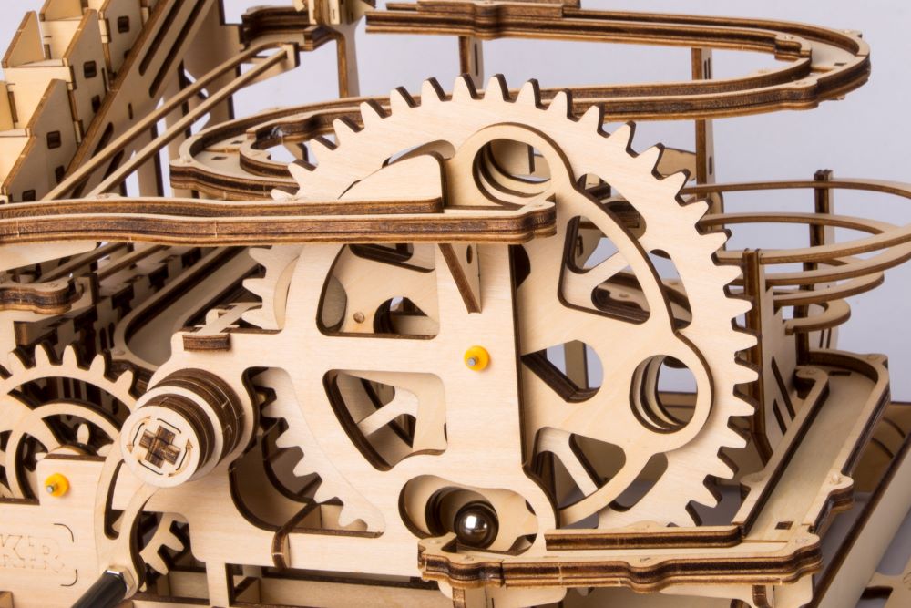 Robotime 3D Wooden Puzzle Toy - Marble Run - Parkour - Woodylands Crafts