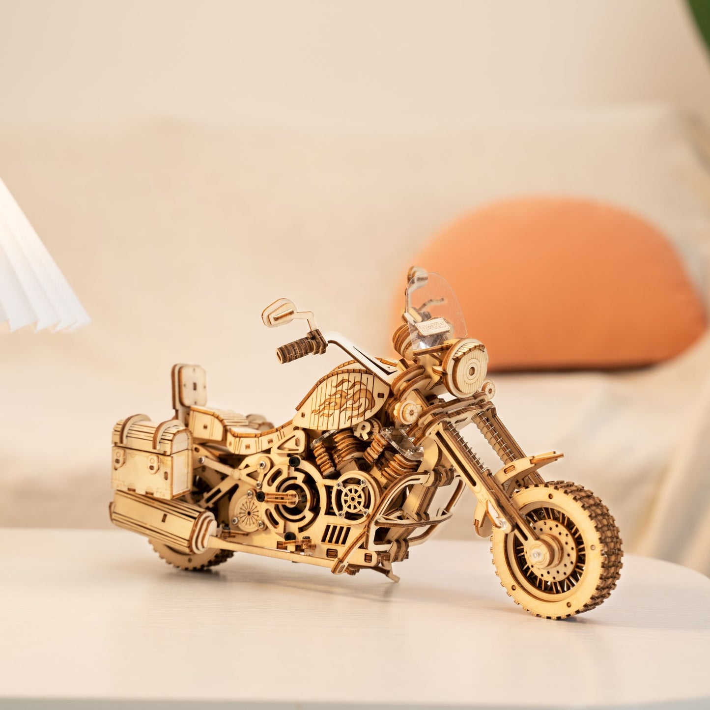 Robotime 3D Wooden Puzzle Toy Cruiser Motorcycle