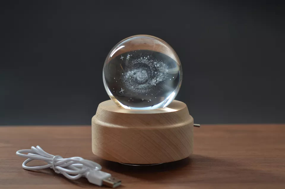 Crystal night light