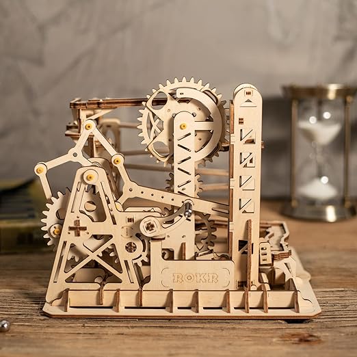 Robotime 3D Wooden Puzzle Toy - Marble Run - Explorer - Woodylands Crafts
