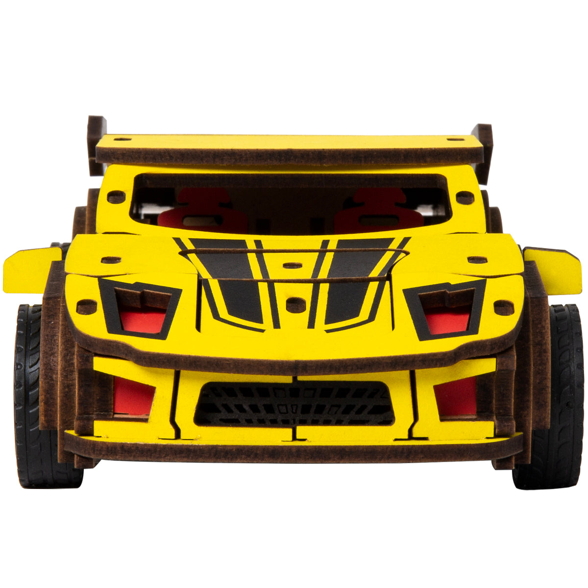 Robotime 3D Wooden Puzzle Toy Cars - Supercar - Woodylands Crafts