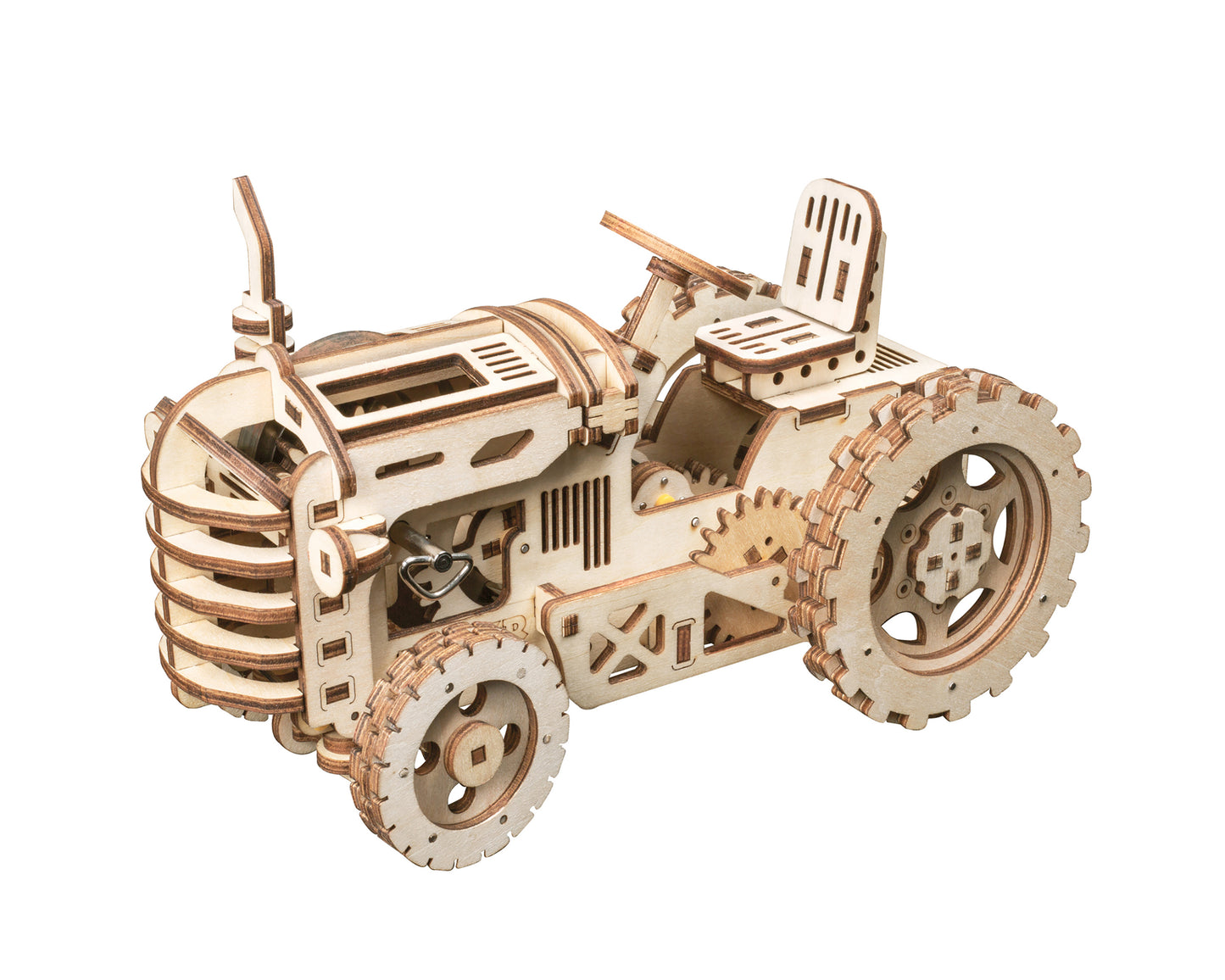 Robotime 3D Wooden Puzzle Toy - Tractor - Woodylands Crafts