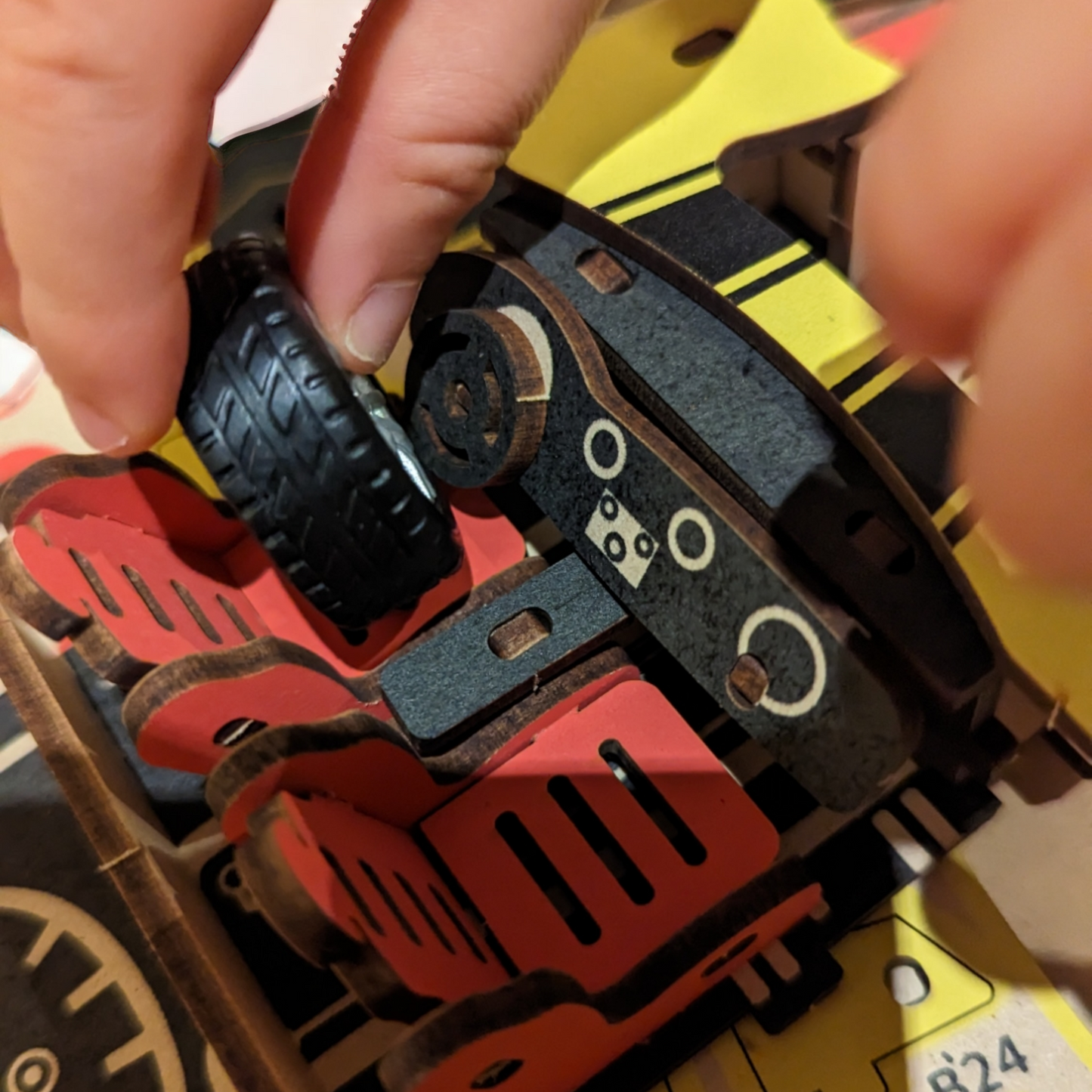 Robotime 3D Wooden Puzzle Toy Cars - Supercar - Woodylands Crafts