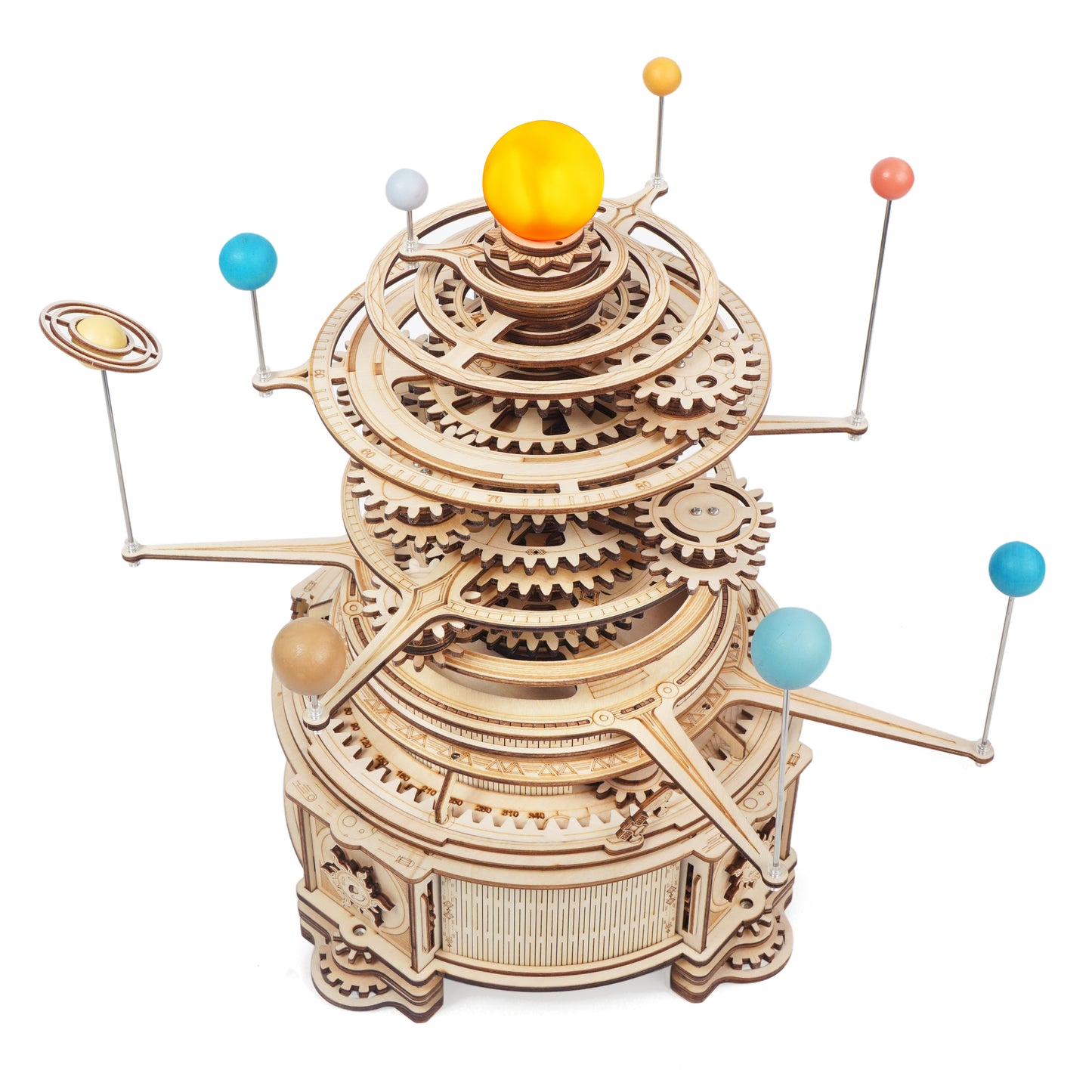 Robotime 3D Wooden Puzzle Toy - Huge Orbiting Solar System 8 Planets - Woodylands Crafts (Copy)