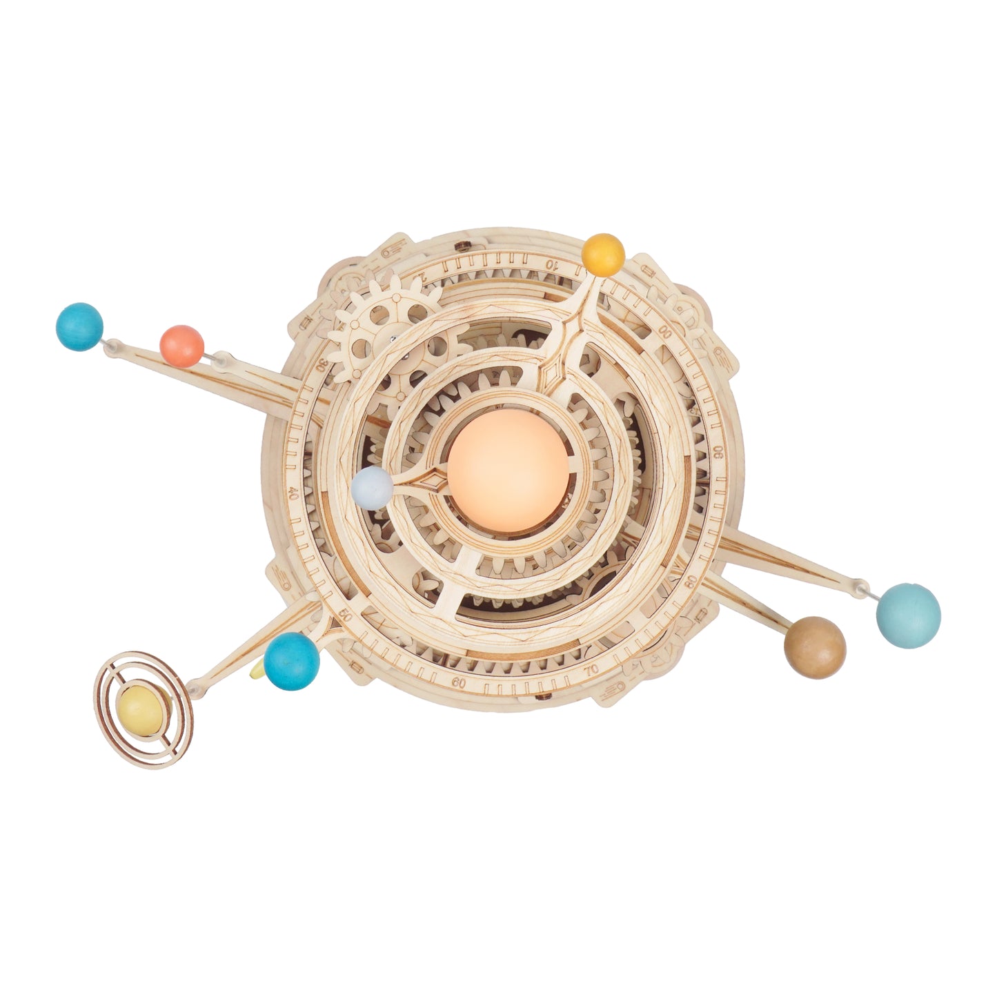 Robotime 3D Wooden Puzzle Toy - Huge Orbiting Solar System 8 Planets - Woodylands Crafts (Copy)