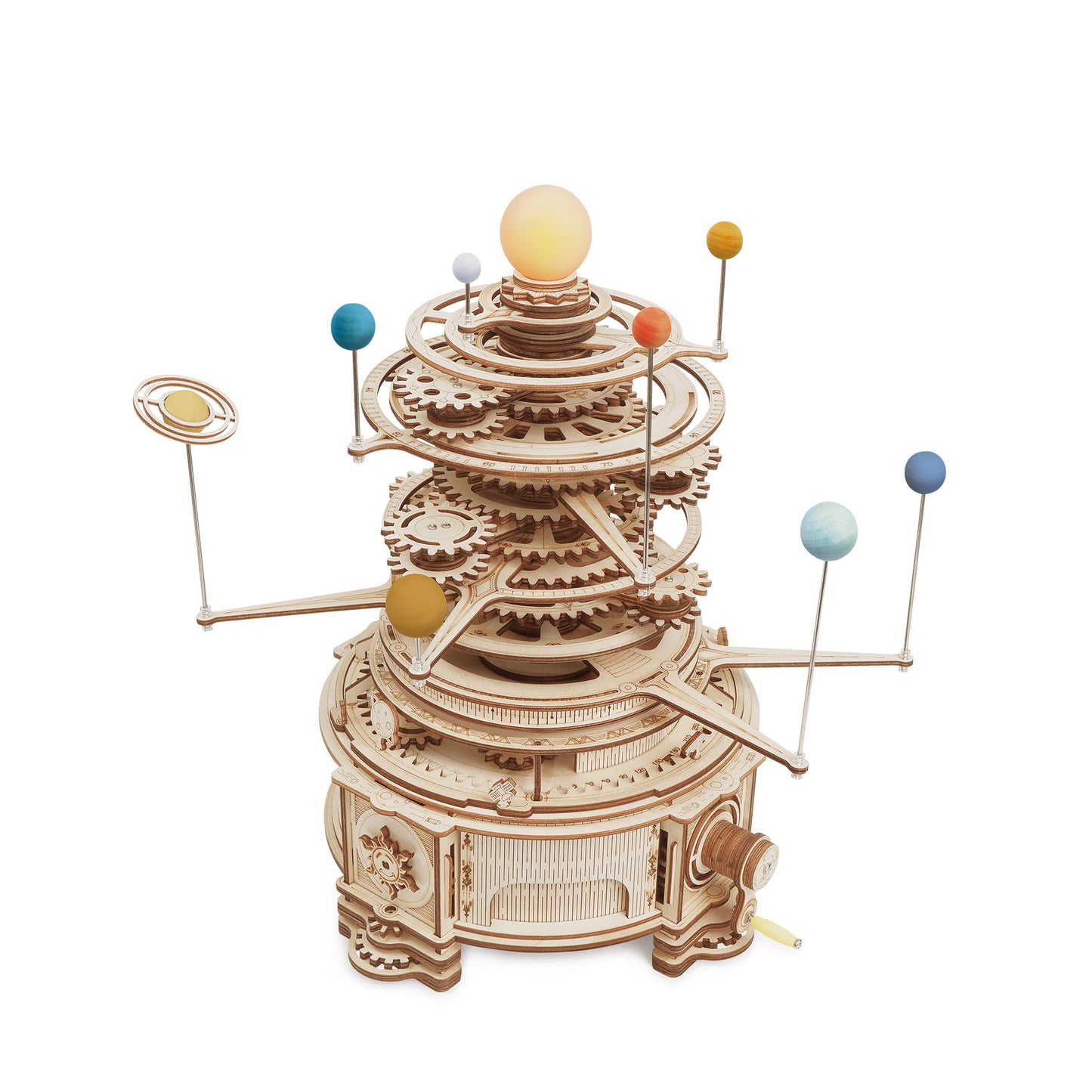 Robotime 3D Wooden Puzzle Toy - Huge Orbiting Solar System 8 Planets - Woodylands Crafts (Copy)