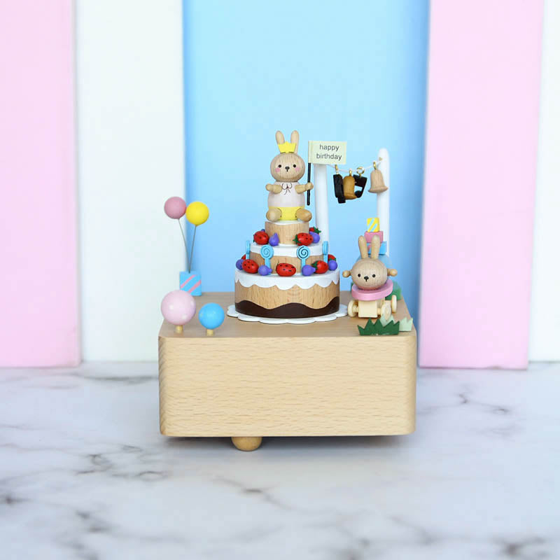 Wooden Music Box - Happy Birthday - Happy Birthday tune