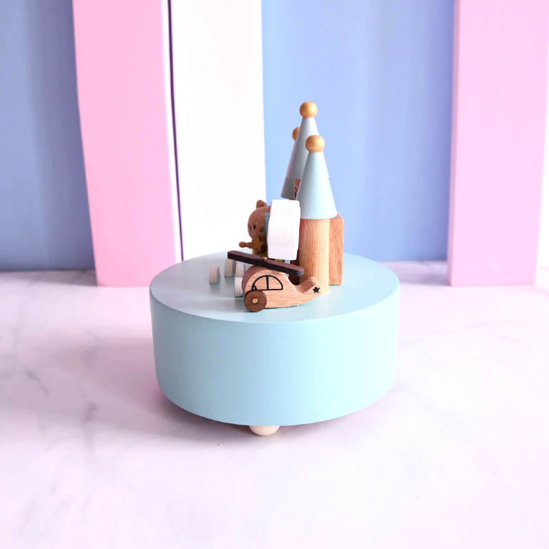 Wooden Music Box - Rainbow Castle - The city of the sky tune