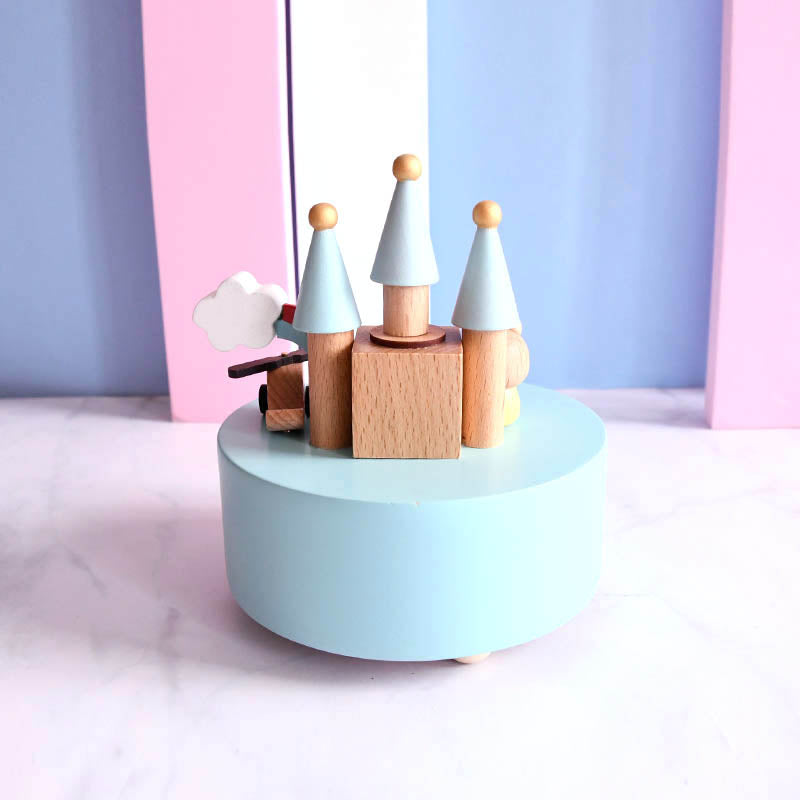 Wooden Music Box - Rainbow Castle - The city of the sky tune