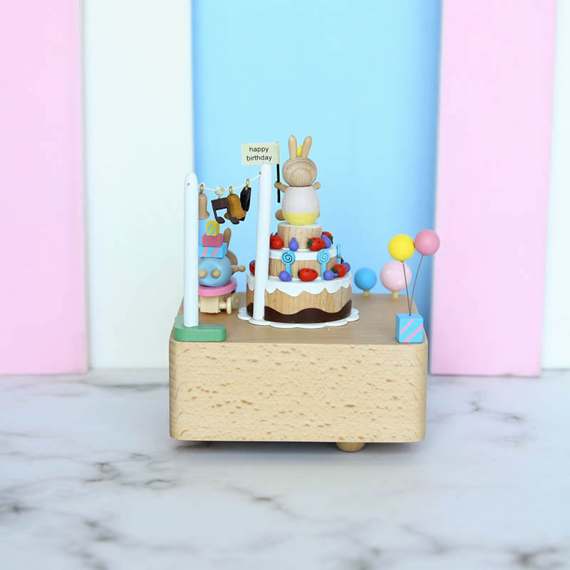 Wooden Music Box - Happy Birthday - Happy Birthday tune