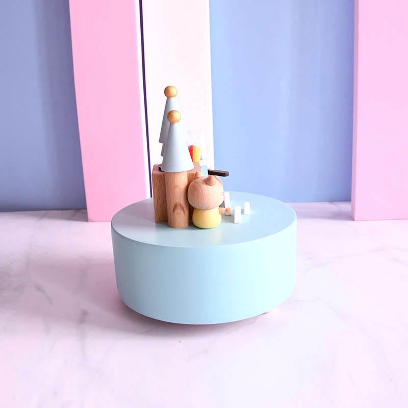 Wooden Music Box - Rainbow Castle - The city of the sky tune