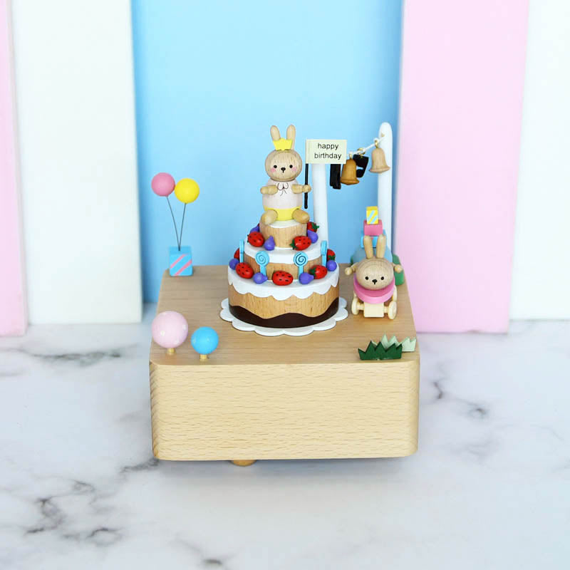 Wooden Music Box - Happy Birthday - Happy Birthday tune