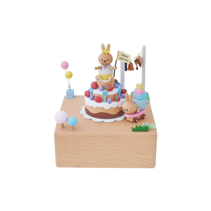 Wooden Music Box - Happy Birthday - Happy Birthday tune