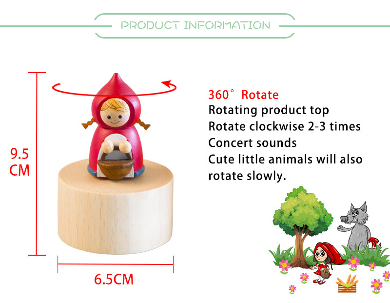 Little Red Riding Hood - The city of the sky tune - Mini Music box