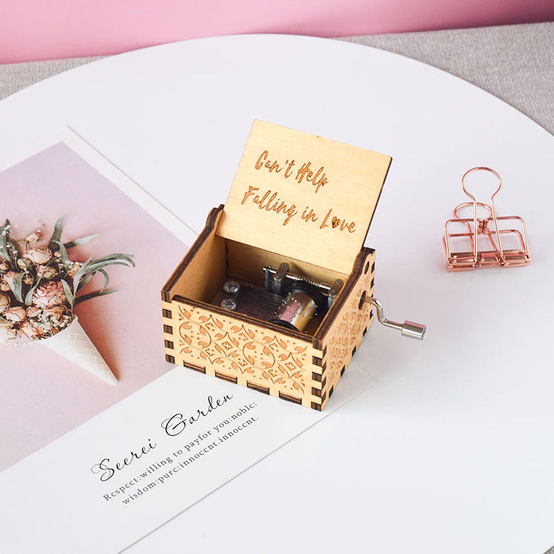 Can't Help But Falling In Love - Hand-Crank Carillon Music Box