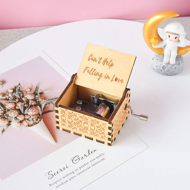 Can't Help But Falling In Love - Hand-Crank Carillon Music Box