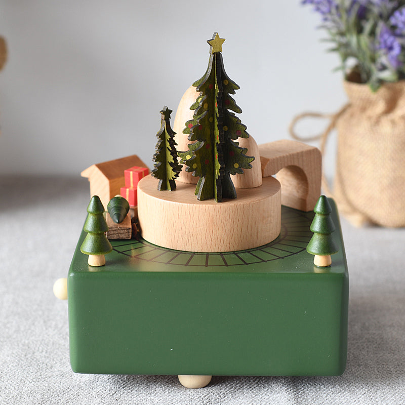 Woodylands Spieluhr - Weihnachtszug