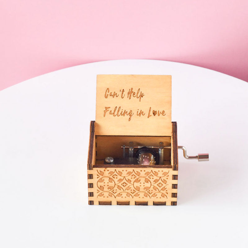 Can't Help But Falling In Love - Hand-Crank Carillon Music Box
