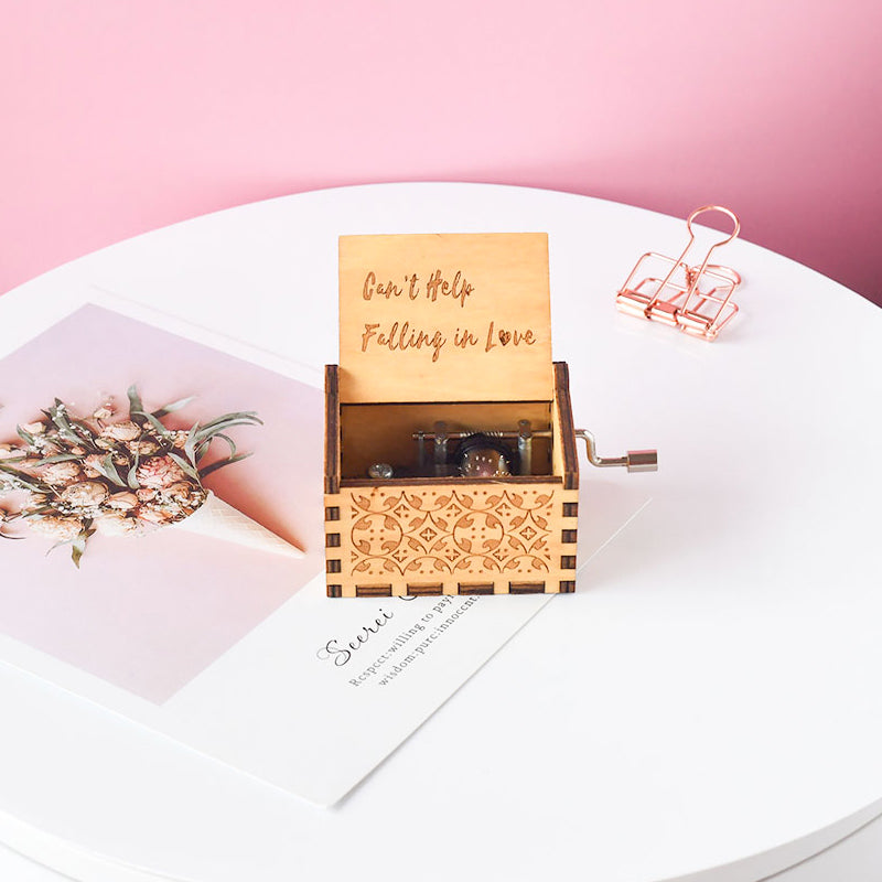 Can't Help But Falling In Love - Hand-Crank Carillon Music Box