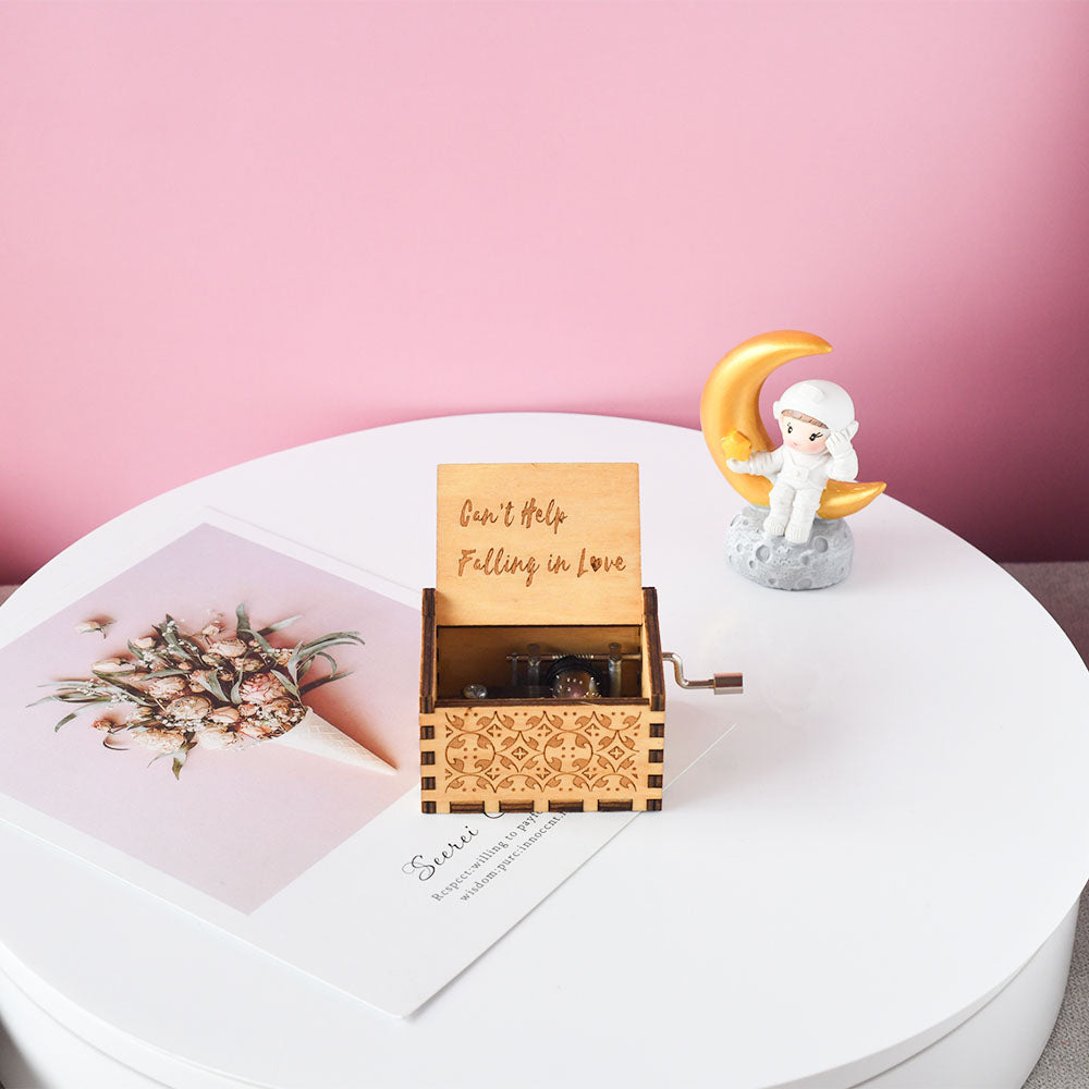 Can't Help But Falling In Love - Hand-Crank Carillon Music Box