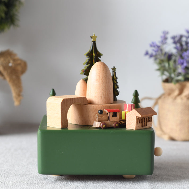 Woodylands Spieluhr - Weihnachtszug