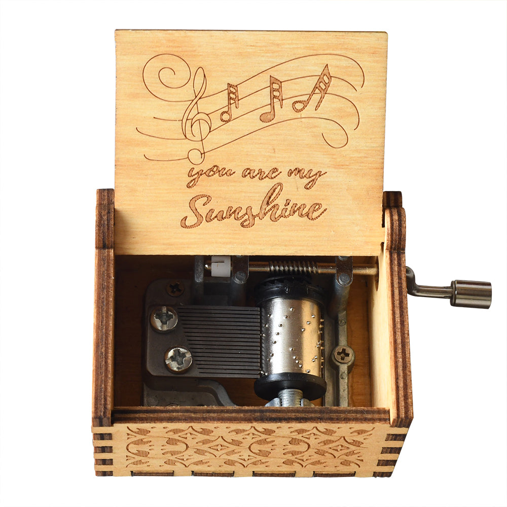 You Are My Sunshine - Hand-Crank Carillon Music Box