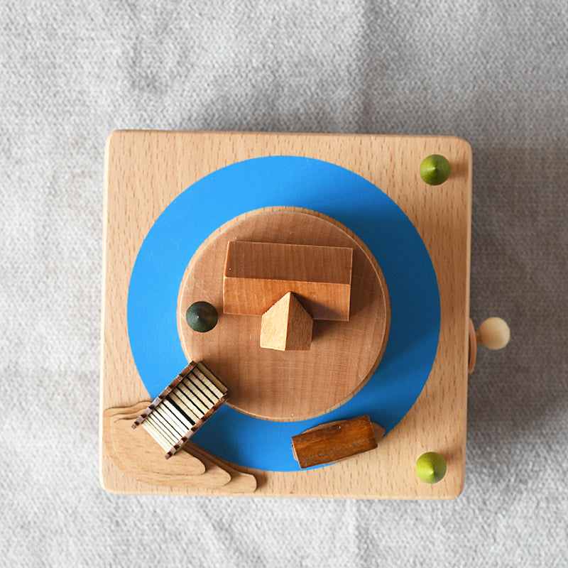 Wooden Music Box - Small Bridge - Spirited away