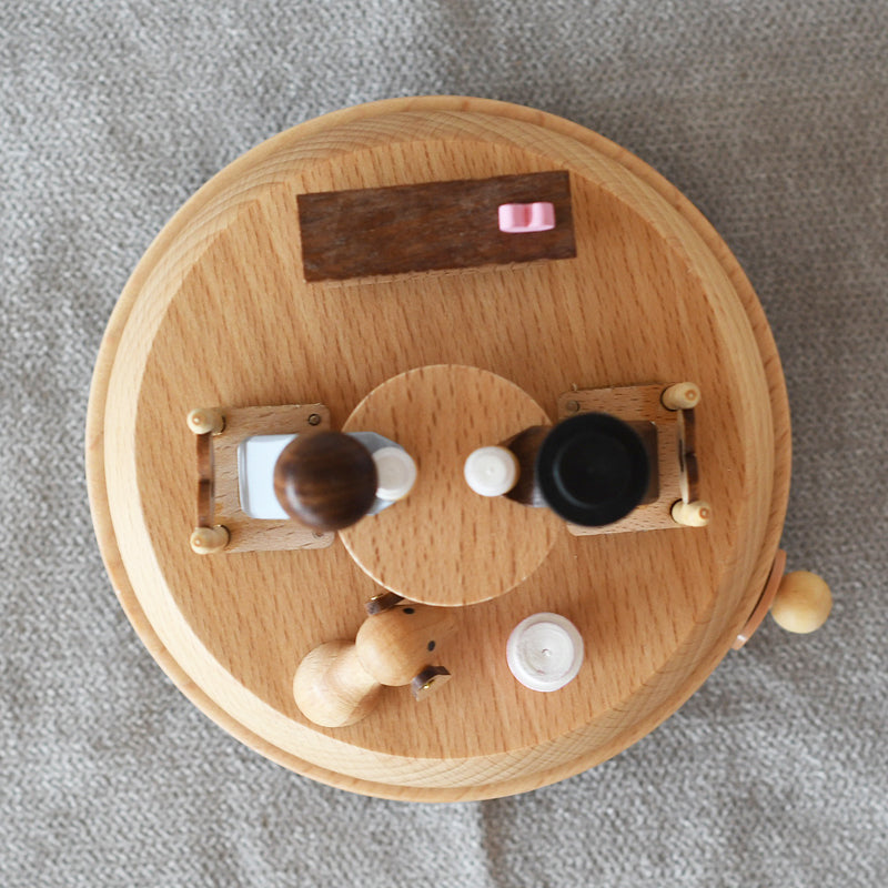 Wooden Music Box - First Love - Love Story Tune - Music Box