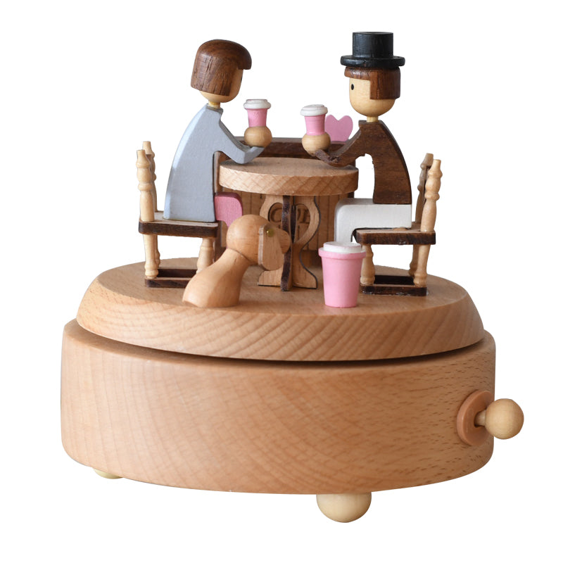 Wooden Music Box - First Love - Love Story Tune - Music Box