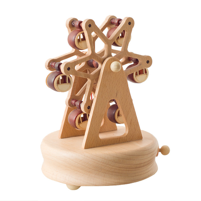 Wooden Music Box - Ferris Wheel - The city of the Sky tune