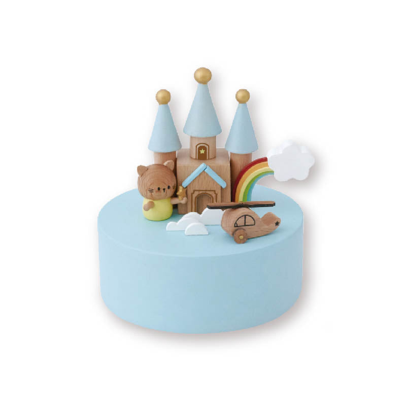 Wooden Music Box - Rainbow Castle - The city of the sky tune