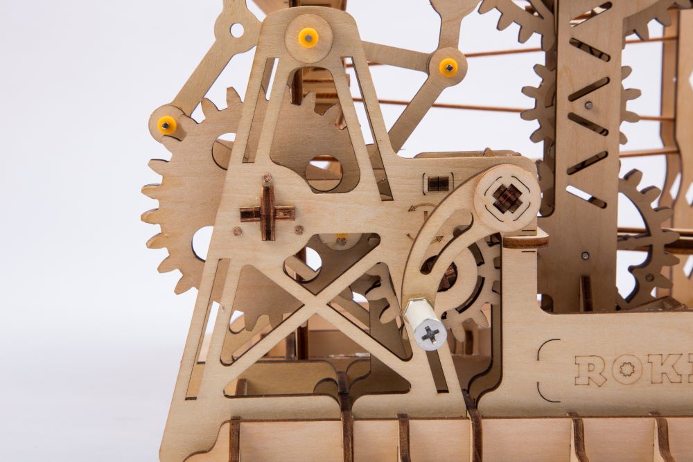 Robotime DIY Wooden Toy - Marble Run - Explorer - Woodylands Crafts