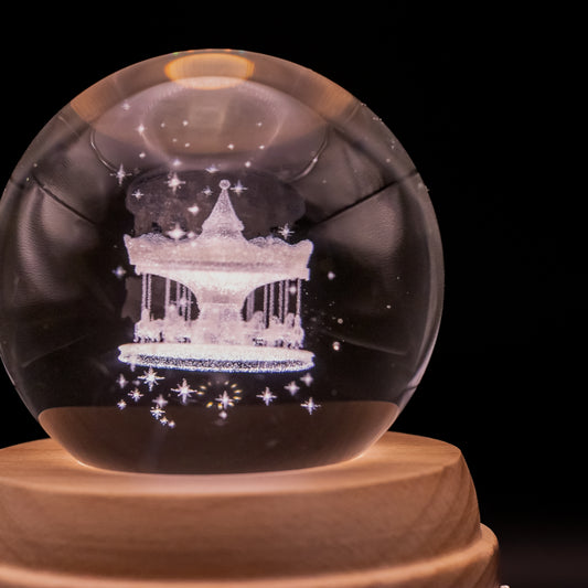 Woodylands Crystal Music Light – Karussell