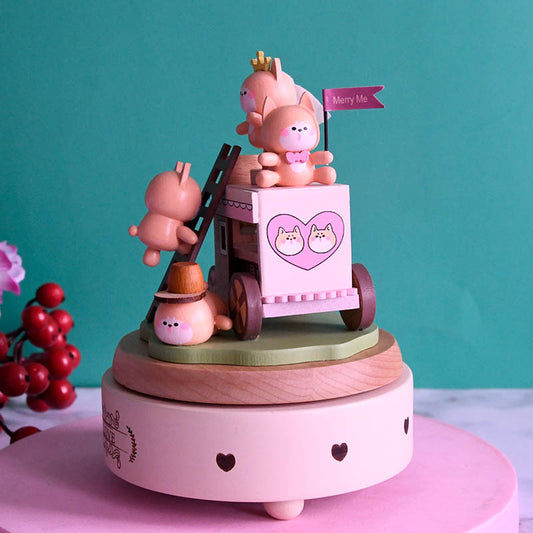 Wooden Music Box - Marry Me - Wedding March tune