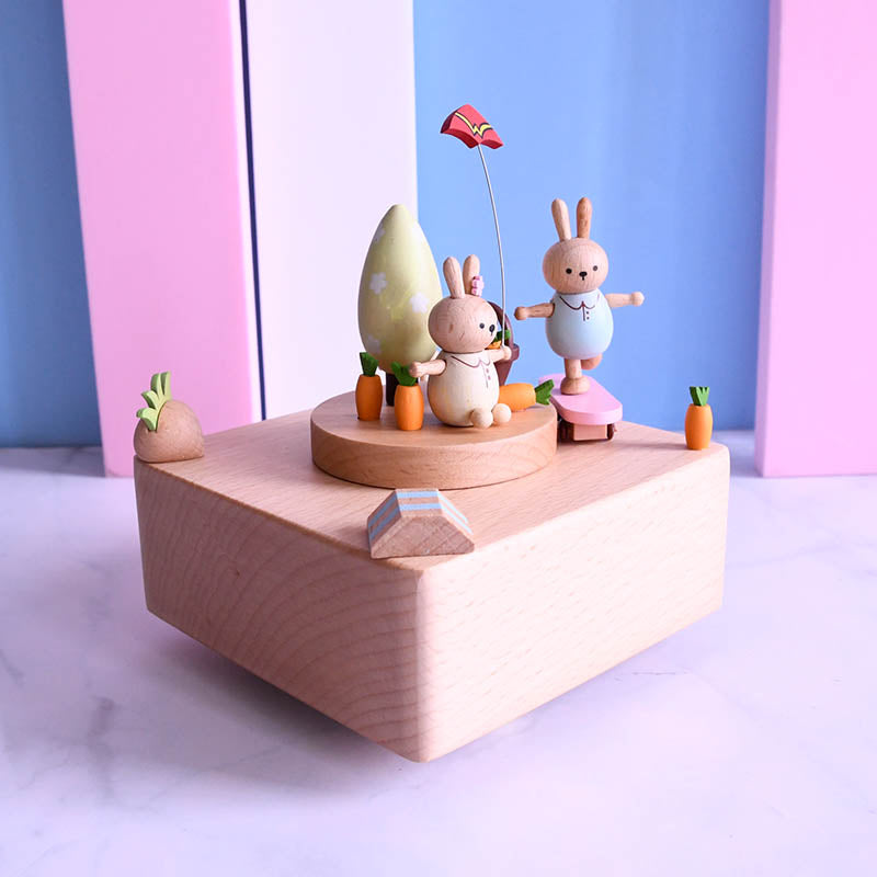 Woodylands Spieluhr - Bunny Skater