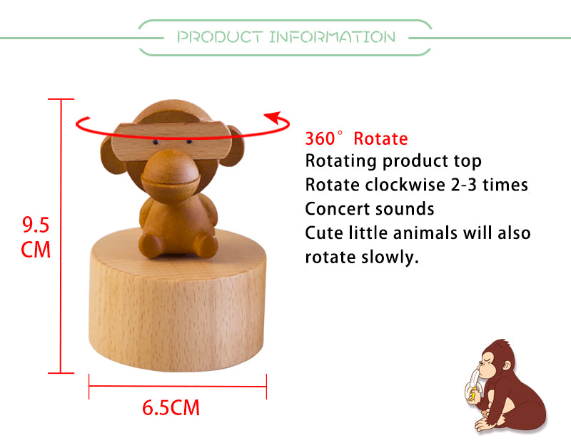Orangutan - Meet tune - Mini Music box