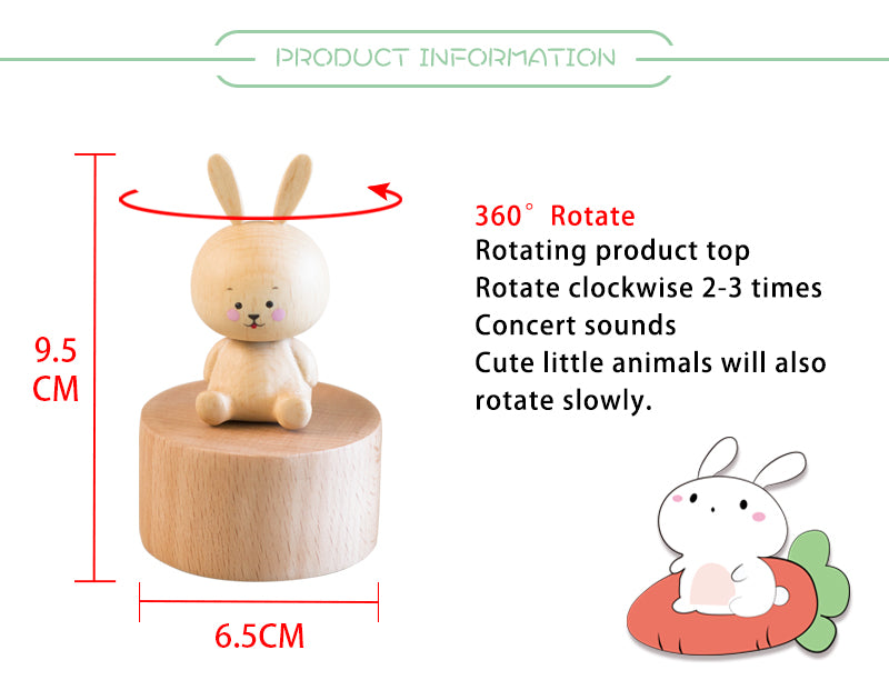 Rabbit - Spirited away tune - Mini Music box