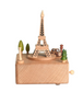 Caja de música Woodylands - Torre Eiffel