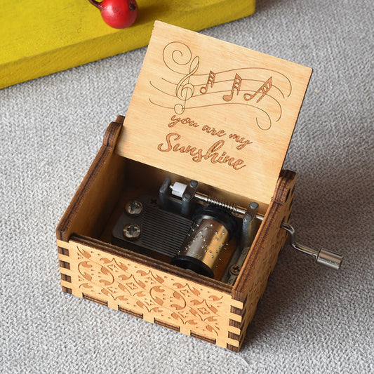 You Are My Sunshine - Hand-Crank Carillon Music Box
