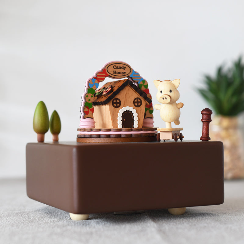 Woodylands Spieluhr - Candy Hut