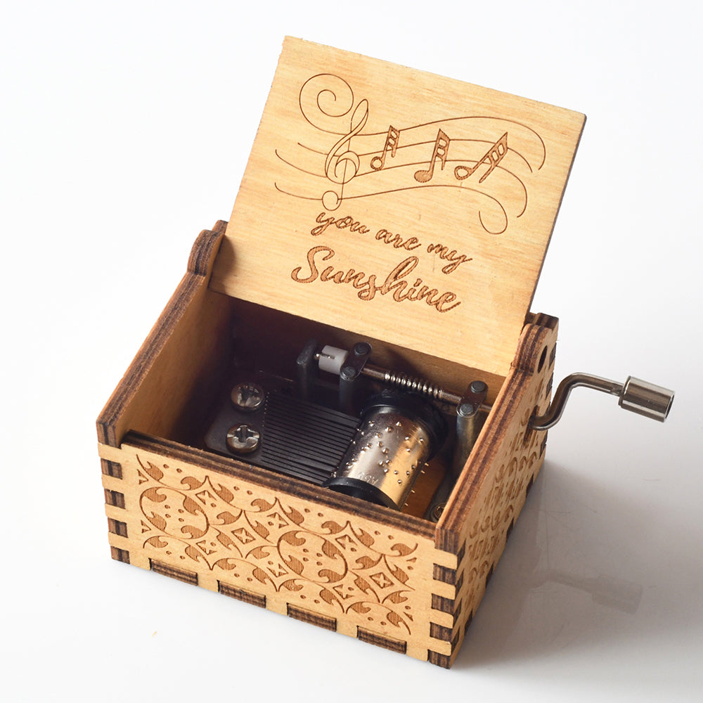 You Are My Sunshine - Hand-Crank Carillon Music Box