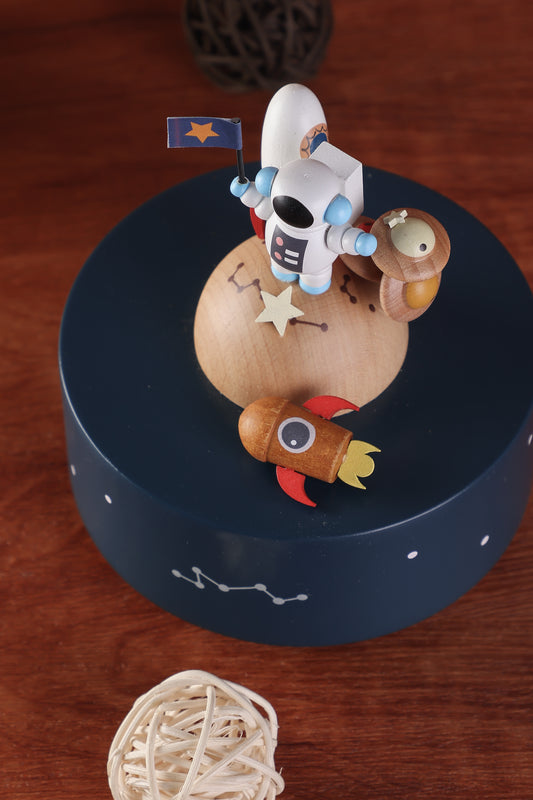 Wooden Music Box - Space Travel - Yellow Submarine tune