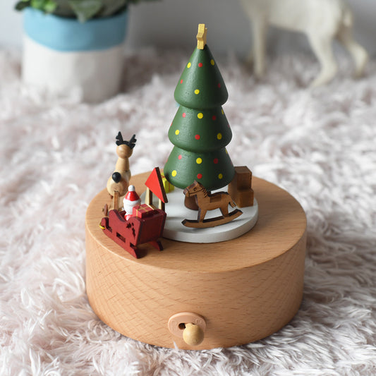 Caja de música Woodylands - Árbol de Navidad