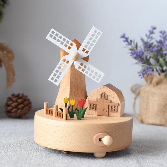 Dutch Windmill - The city of the sky tune - Music box
