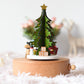 Woodylands Spieluhr – Rehbrauner Weihnachtsbaum