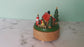 Woodylands Music Box - Christmas Hut